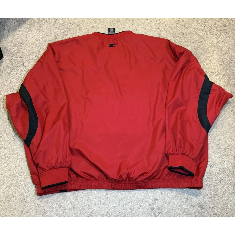 Starter NC State North Carolina Wolfpack Vintage Pullover Jacket Size 3XL Adult - Picture 3 of 12